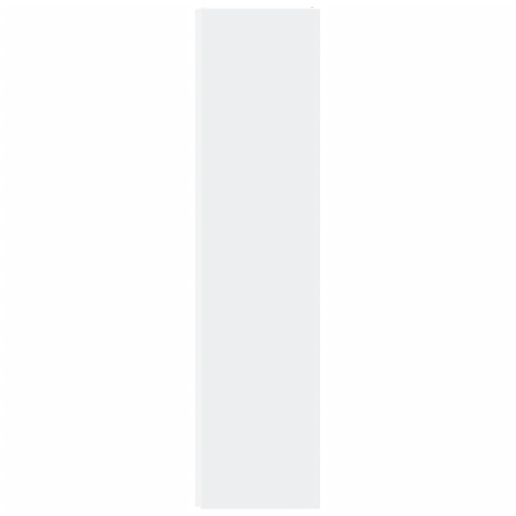 vidaXL Corner Cabinet White 33x33x132 cm Engineered Wood