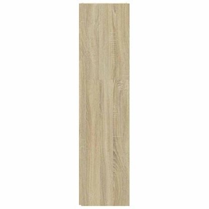 vidaXL Corner Cabinet Sonoma Oak 33x33x132 cm Engineered Wood