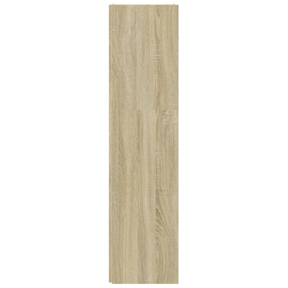 vidaXL Corner Cabinet Sonoma Oak 33x33x132 cm Engineered Wood