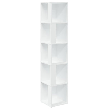 vidaXL Corner Cabinet White 33x33x164.5 cm Engineered Wood