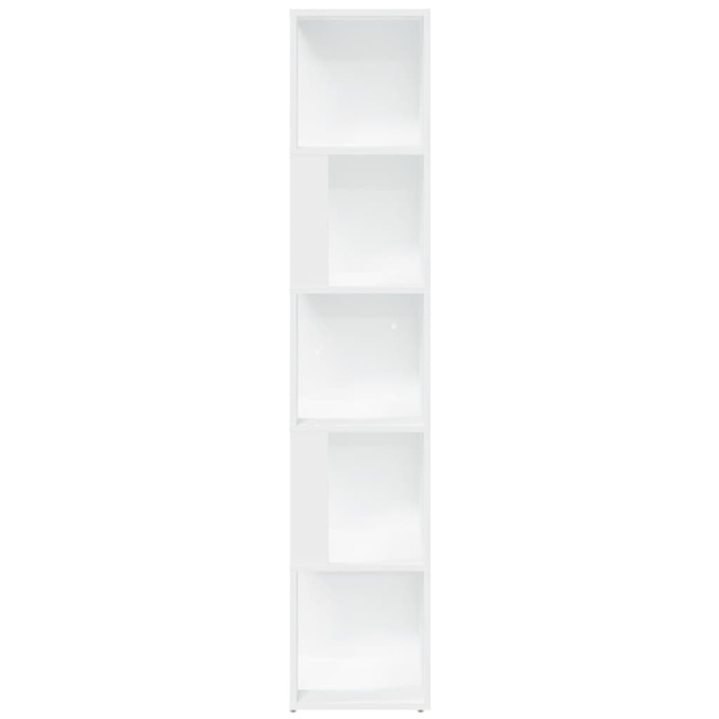 vidaXL Corner Cabinet White 33x33x164.5 cm Engineered Wood