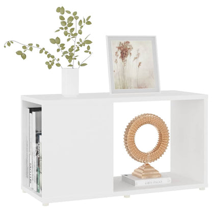 vidaXL TV Cabinet White 60x24x32cm Engineered Wood