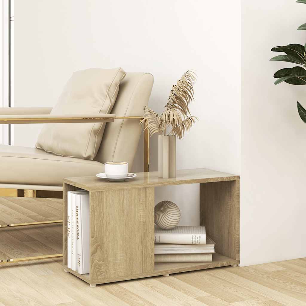 vidaXL TV Cabinet Sonoma Oak 60x24x32cm Engineered Wood