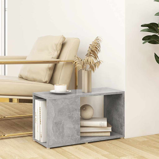 vidaXL TV Cabinet Concrete Grey 60x24x32cm Engineered Wood