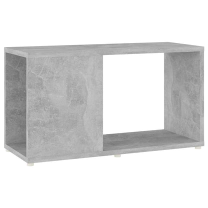 809057 vidaXL TV Cabinet Concrete Grey 60x24x32cm Engineered Wood