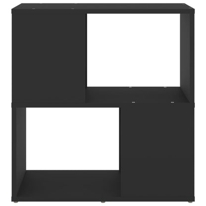 vidaXL Book Cabinet | Black | Engineered wood | Medium | Book Cabinet