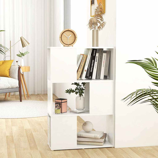 vidaXL Book Cabinet Room Divider White 60x24x94 cm Engineered Wood