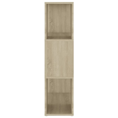 vidaXL Book Cabinet Room Divider Sonoma Oak 60x24x94 cm Engineered Wood