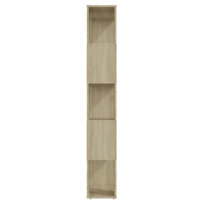 vidaXL Book Cabinet Room Divider Sonoma Oak 60x24x155 cm