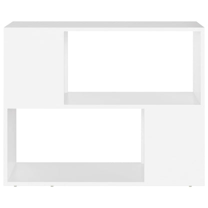 809116 vidaXL TV Cabinet White 80x24x63 cm Engineered Wood