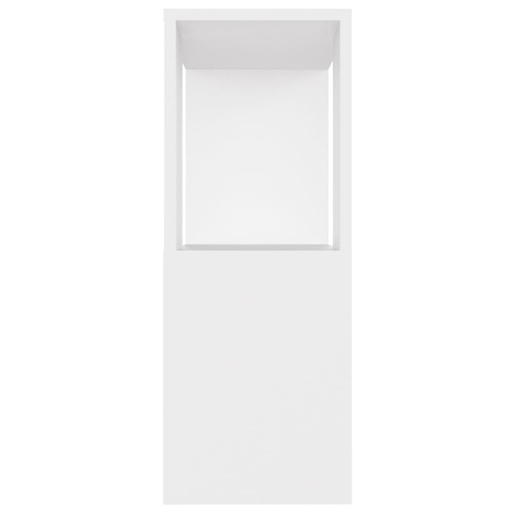 vidaXL TV Cabinet White 80x24x63 cm Engineered Wood