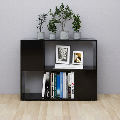 vidaXL TV Cabinet | Black | Engineered wood | Medium | TV Cabinet | Rectangular