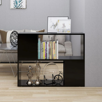 vidaXL TV Cabinet | Black | Engineered wood | Medium | TV Cabinet | Rectangular