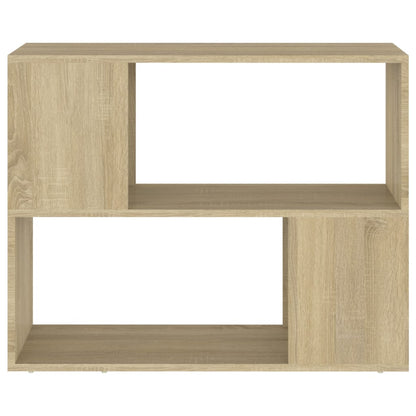 vidaXL TV Cabinet Sonoma Oak 80x24x63 cm Engineered Wood