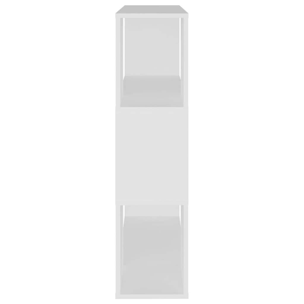 vidaXL Book Cabinet Room Divider White 80x24x94 cm Engineered Wood