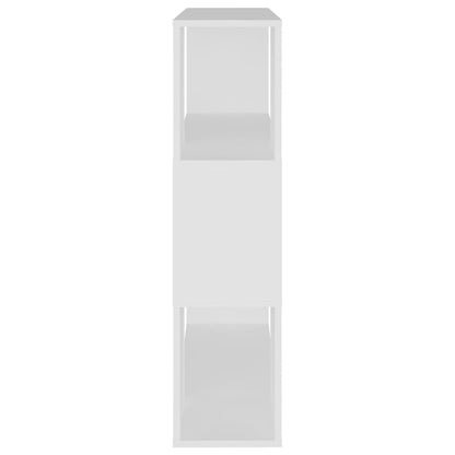 vidaXL Book Cabinet Room Divider White 80x24x94 cm Engineered Wood