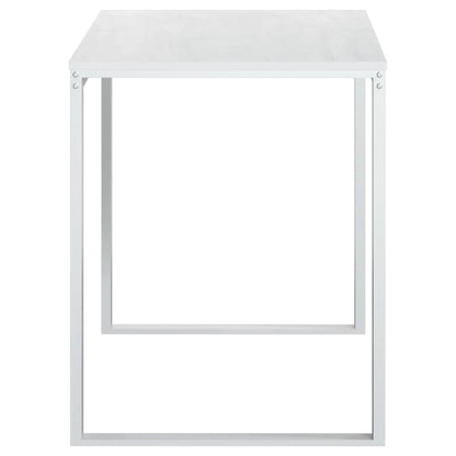 vidaXL Computer Desk White 110x60x73 cm Engineered Wood