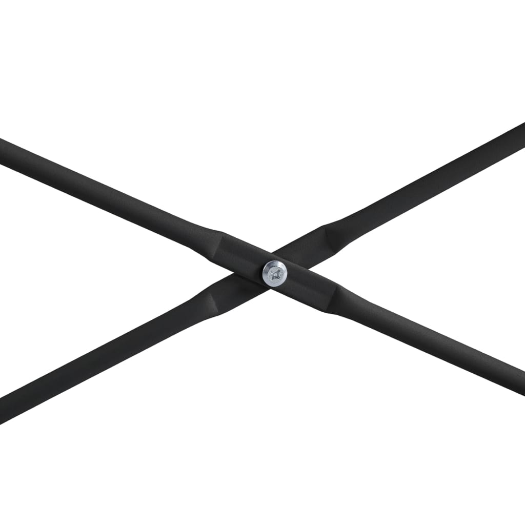 vidaXL Computer Desk Black 110x60x70 cm Engineered Wood