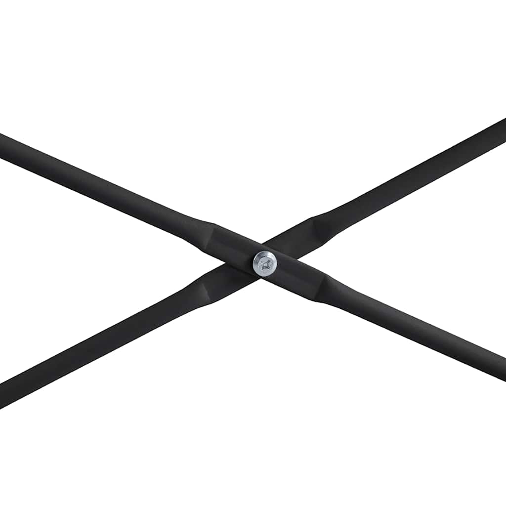 vidaXL Computer Desk Black and Oak 110x60x70 cm Engineered Wood