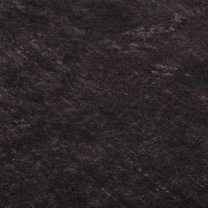 vidaXL Rug Washable 80x150 cm Black and Gold