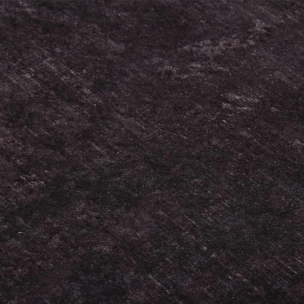 337930 vidaXL Rug Washable 120x180 cm Black and Gold