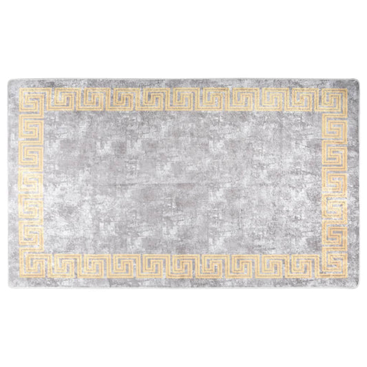 vidaXL Rug Washable 120x180 cm Grey