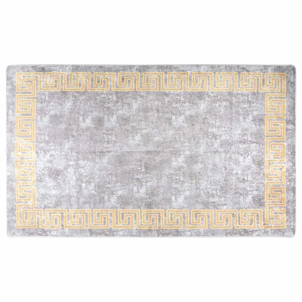 337936 vidaXL Rug Washable 120x180 cm Grey