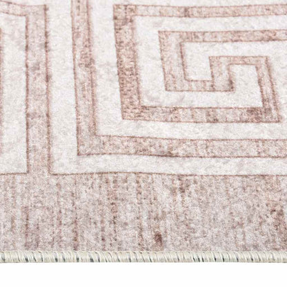 vidaXL Rug Washable 80x150 cm Beige