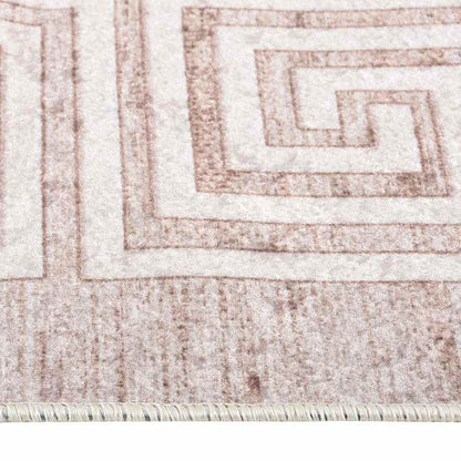 337941 vidaXL Rug Washable 80x300 cm Beige