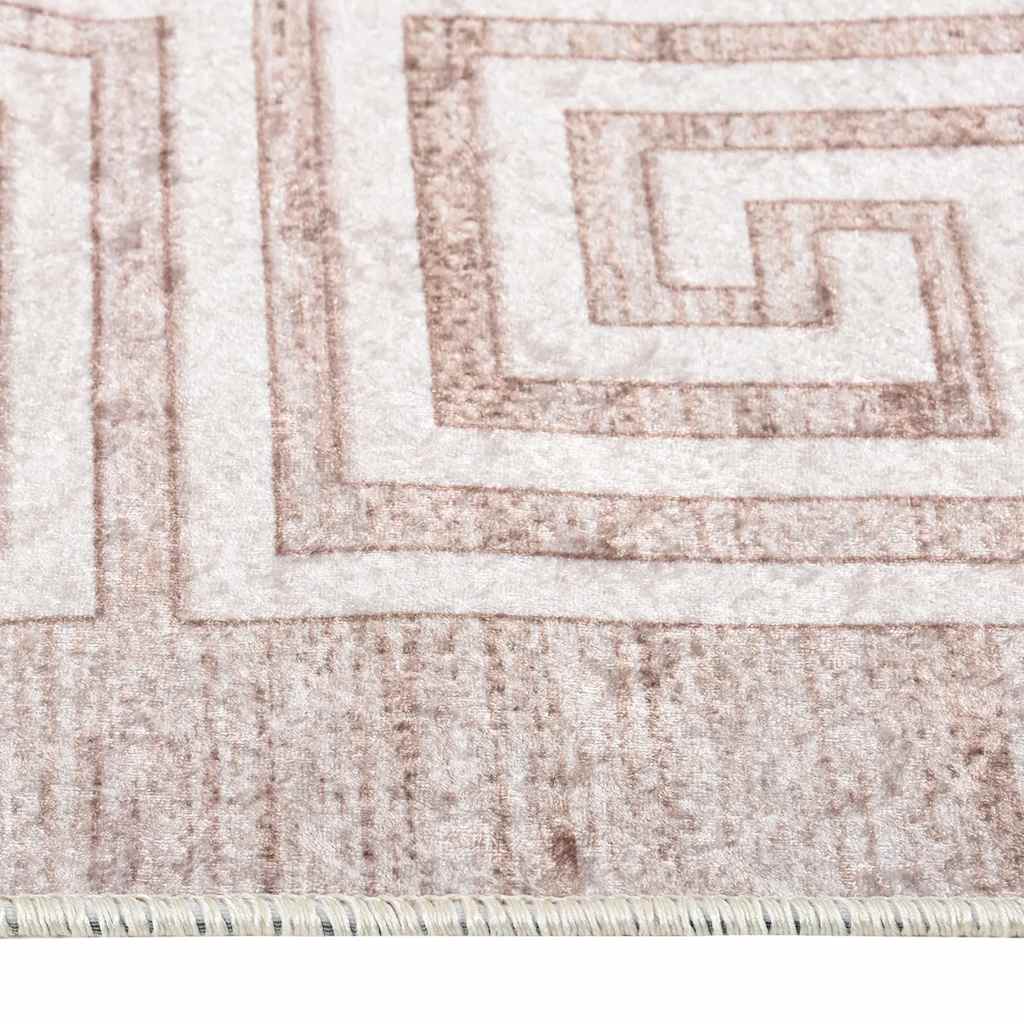 vidaXL Rug Washable 120x180 cm Beige