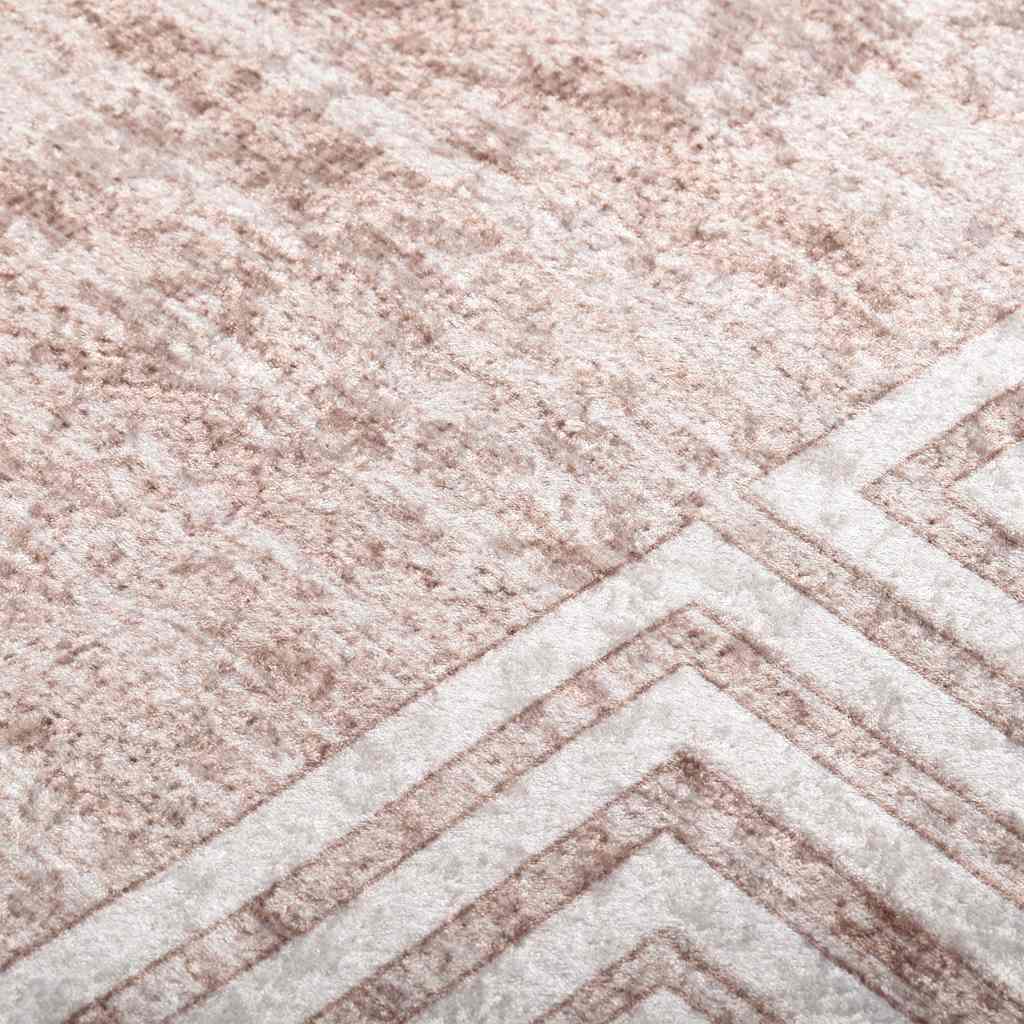 vidaXL Rug Washable 120x180 cm Beige