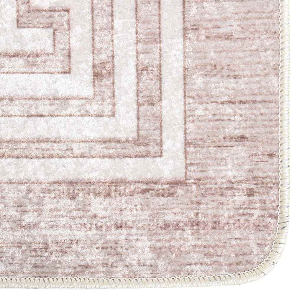 337942 vidaXL Rug Washable 120x180 cm Beige