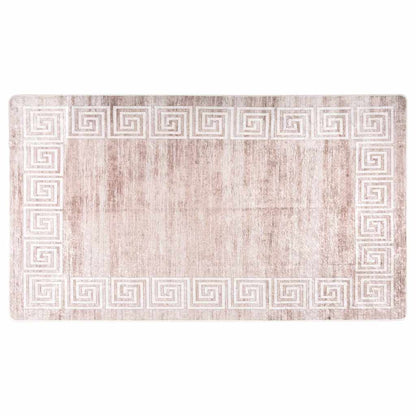 vidaXL Rug Washable 190x300 cm Beige Anti Slip