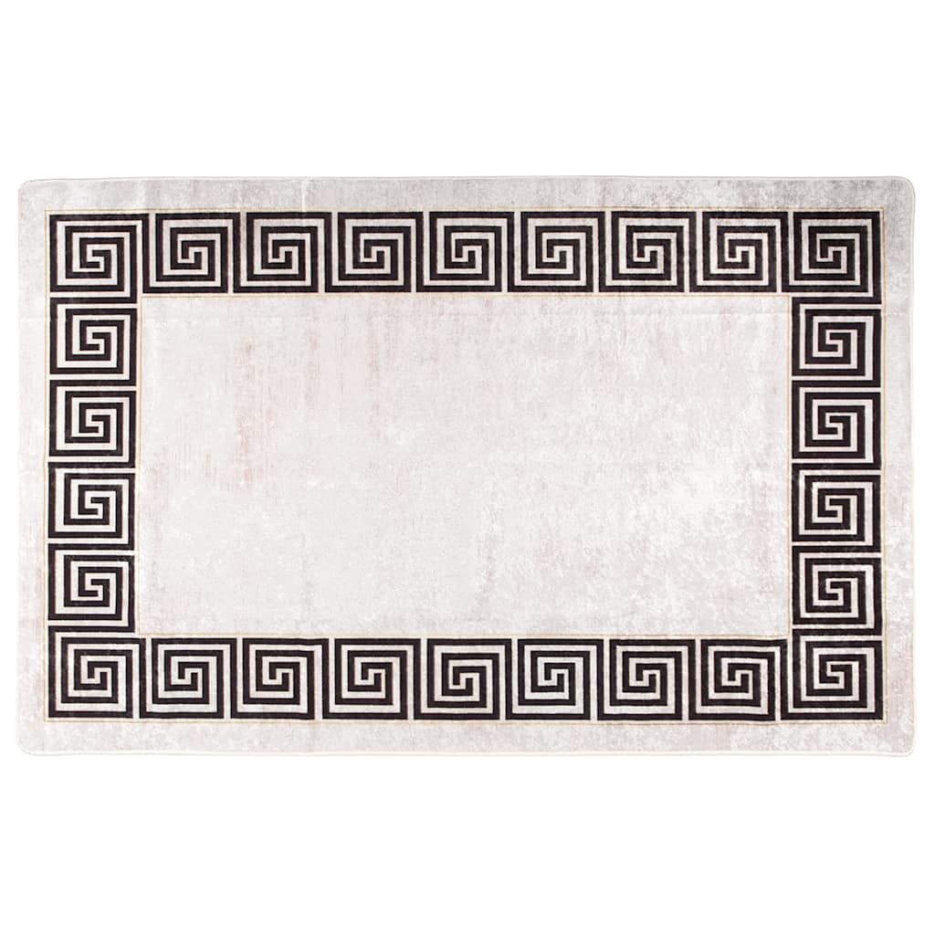 vidaXL Rug Washable 80x150 cm Light Beige