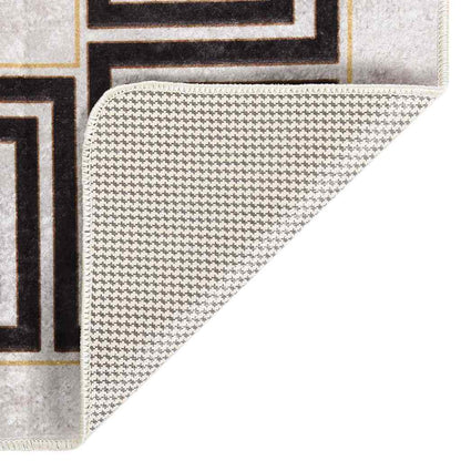 337947 vidaXL Rug Washable 80x300 cm Light Beige