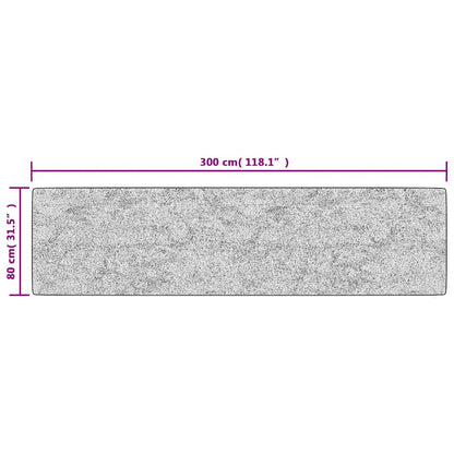 vidaXL Rug Washable 80x300 cm Light Beige