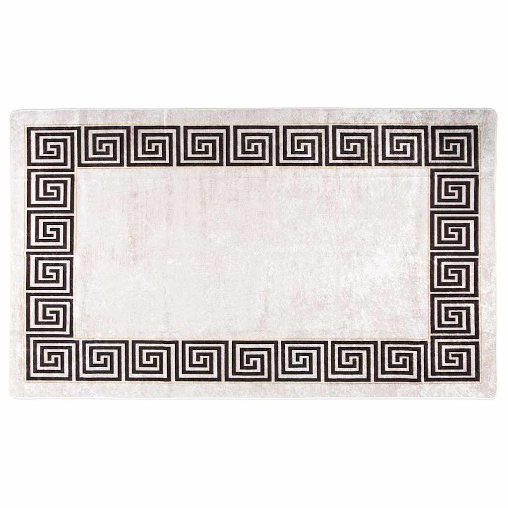 337948 vidaXL Rug Washable 120x180 cm Light Beige