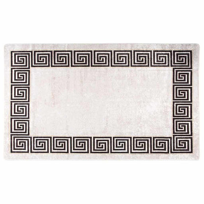 337948 vidaXL Rug Washable 120x180 cm Light Beige