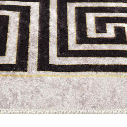 vidaXL Rug Washable 120x180 cm Light Beige