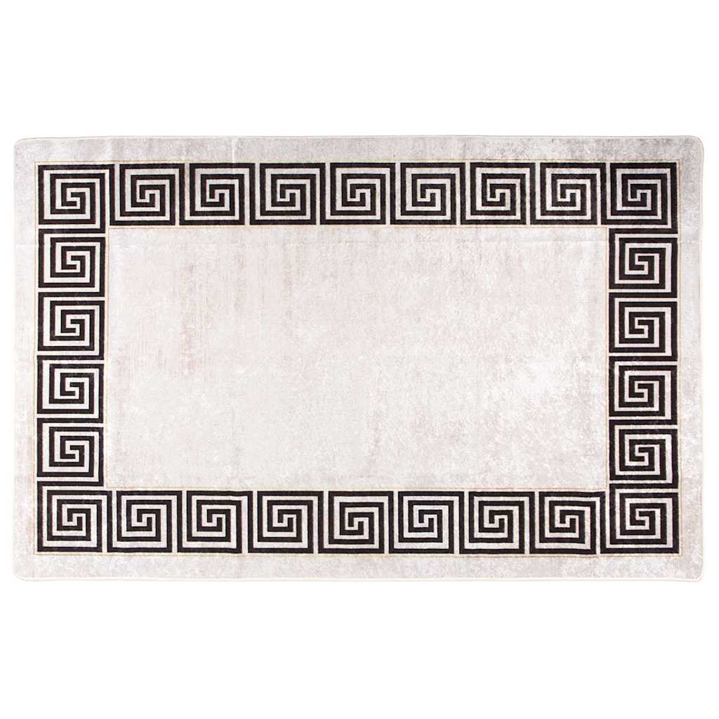 vidaXL Rug Washable 160x230 cm Light Beige
