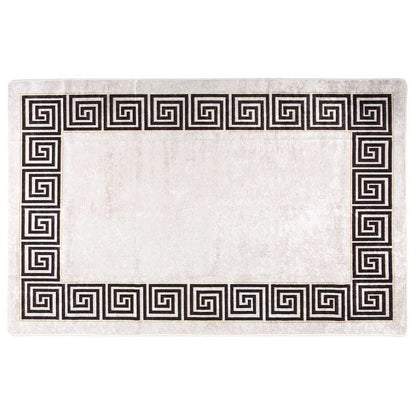 vidaXL Rug Washable 160x230 cm Light Beige