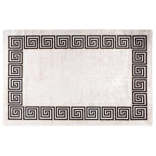 337949 vidaXL Rug Washable 160x230 cm Light Beige