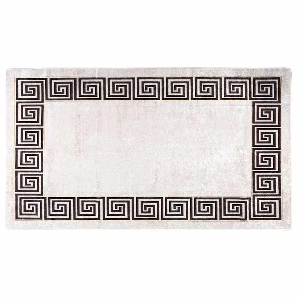 337950 vidaXL Rug Washable 190x300 cm Light Beige