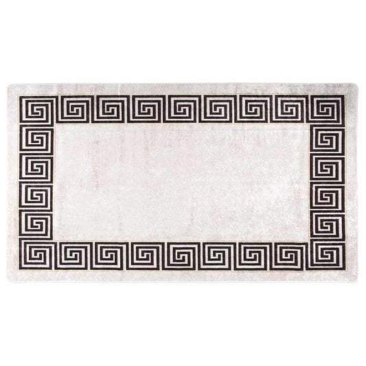 337950 vidaXL Rug Washable 190x300 cm Light Beige