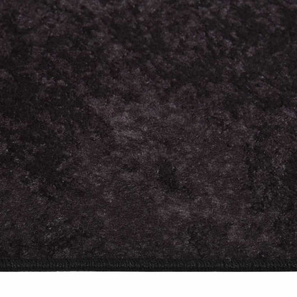 vidaXL Rug Washable 80x150 cm Anthracite Anti Slip