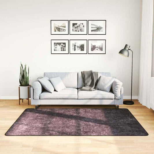337954 vidaXL Rug Washable 120x180 cm Anthracite