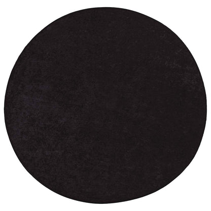 vidaXL Rug Washable φ120 cm Anthracite