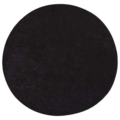 337957 vidaXL Rug Washable φ120 cm Anthracite