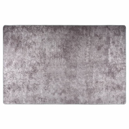 vidaXL Rug Washable 80x150 cm Grey