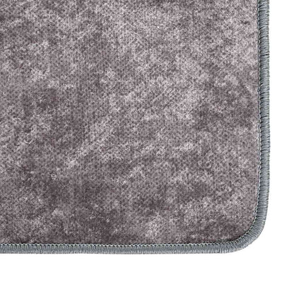 337960 vidaXL Rug Washable 120x180 cm Grey